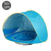 Load image into Gallery viewer, Baby Beach Tent Pop Up Portable Shade Pool UV Protection Sun Shelter for Infant